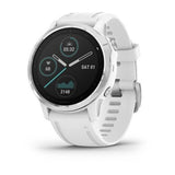Garmin Fenix 6S White/Grey Case Silicone Band GPS Running Smartwatch