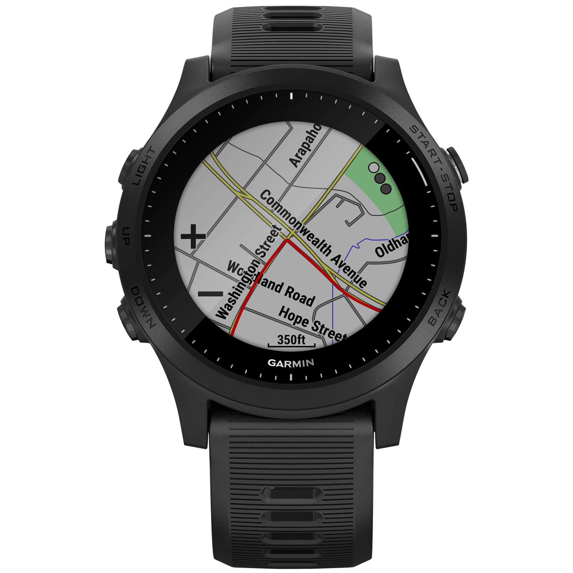 Garmin Forerunner 945 GPS Triathlon Running Heart Rate Smartwatch - Black