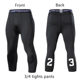 Men Compression Pants Leggings for Running Gym Sport Fitness