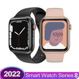 2022 Sport Smart Watch Series 8 Wireless Charging HD Screen GPS Tracker Bluetooth Call Men Women Smartwatch 7 for Apple Xiaomi