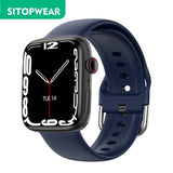 Fitness Smartwatch Wireless Charging Bluetooth Calls Heart Rate Monitoring Custom Watch Face