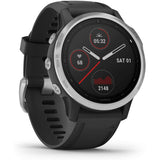 Garmin Fenix 6S Silver with Black Band GPS Running Smartwatch