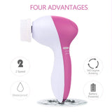 5 in 1 Face Cleansing Brush