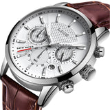 Chronograph Automatic Date Quartz Watch