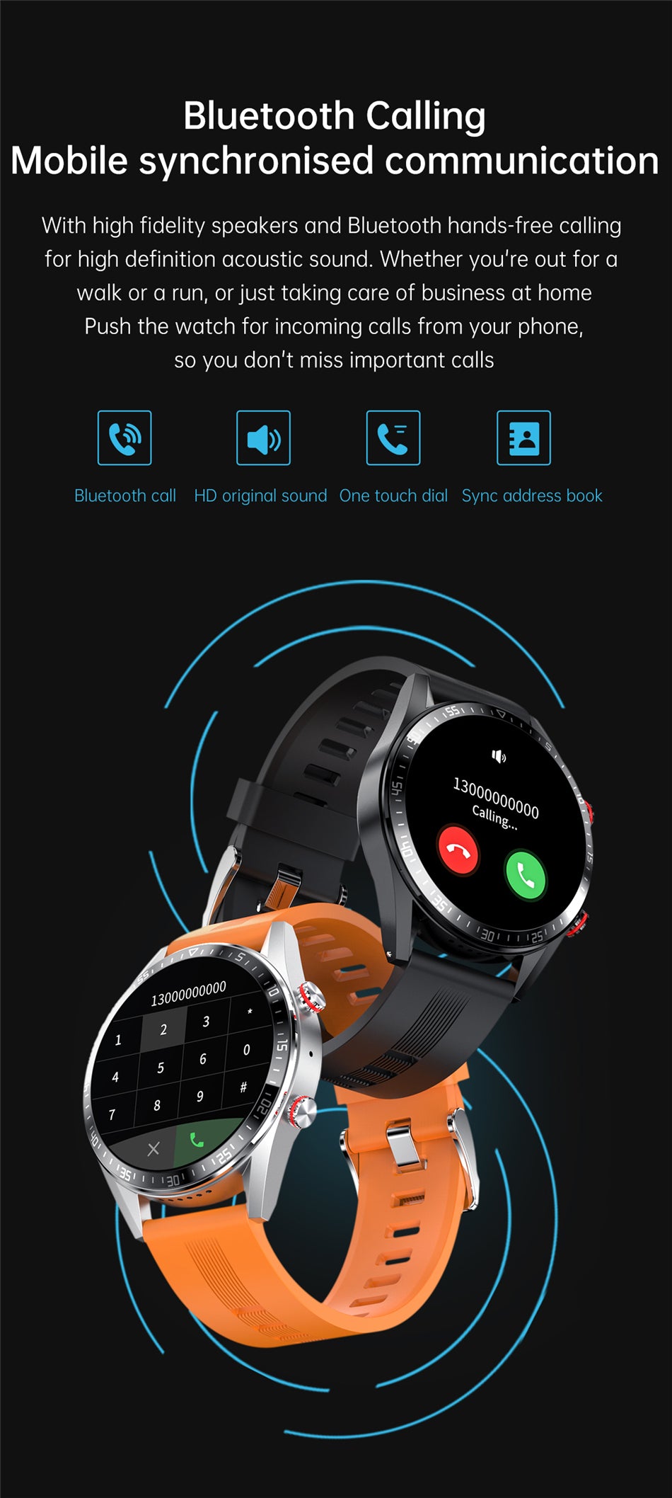 Always Display Screen Smart Watch