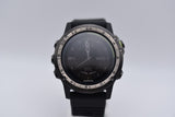 Garmin D2 Charlie Titanium Smartwatch GPS Aviation 51mm Bezel Black Silicone