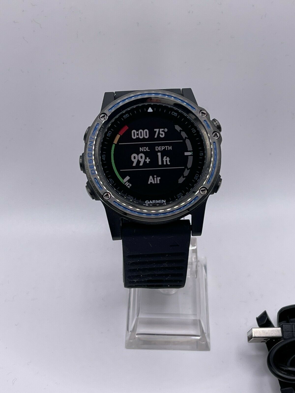 Garmin Descent Mk1 Grey Sapphire Titanium Dive Computer Watch