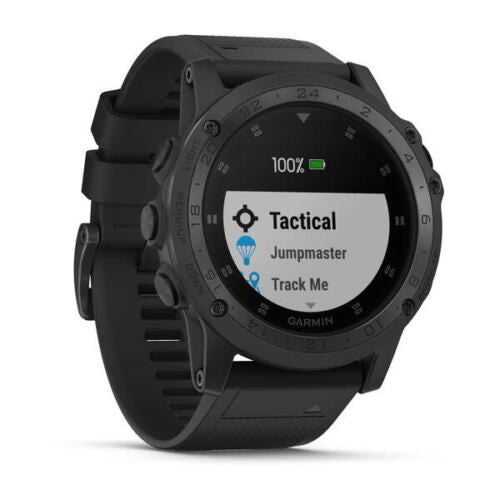 Garmin Tactix Charlie GPS Smartwatch Sapphire 51mm Case with Black Band & Charger