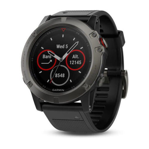 Garmin Fenix 5X Multisport Golf Cycling Running Triathlon GPS Smartwatch 51mm