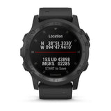 Garmin Tactix Charlie GPS Smartwatch Sapphire 51mm Case with Black Band & Charger